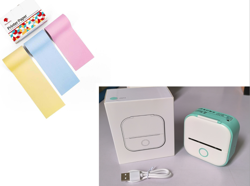 Portable Thermal Label Printer Bluetooth