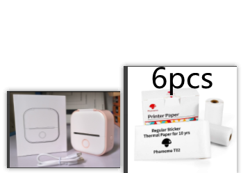 Portable Thermal Label Printer Bluetooth