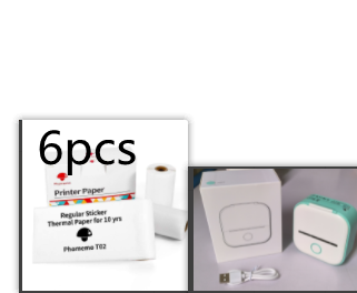 Portable Thermal Label Printer Bluetooth