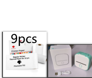 Portable Thermal Label Printer Bluetooth