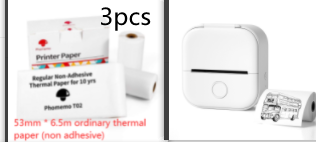 Portable Thermal Label Printer Bluetooth
