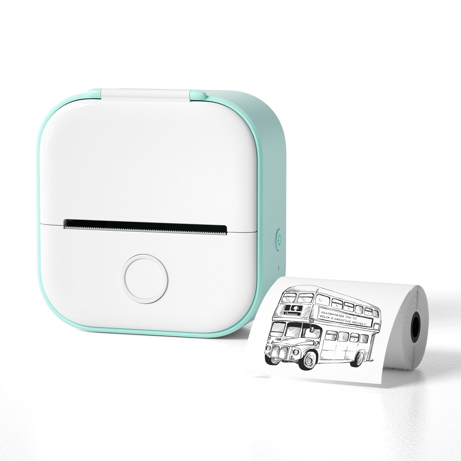 Portable Thermal Label Printer Bluetooth
