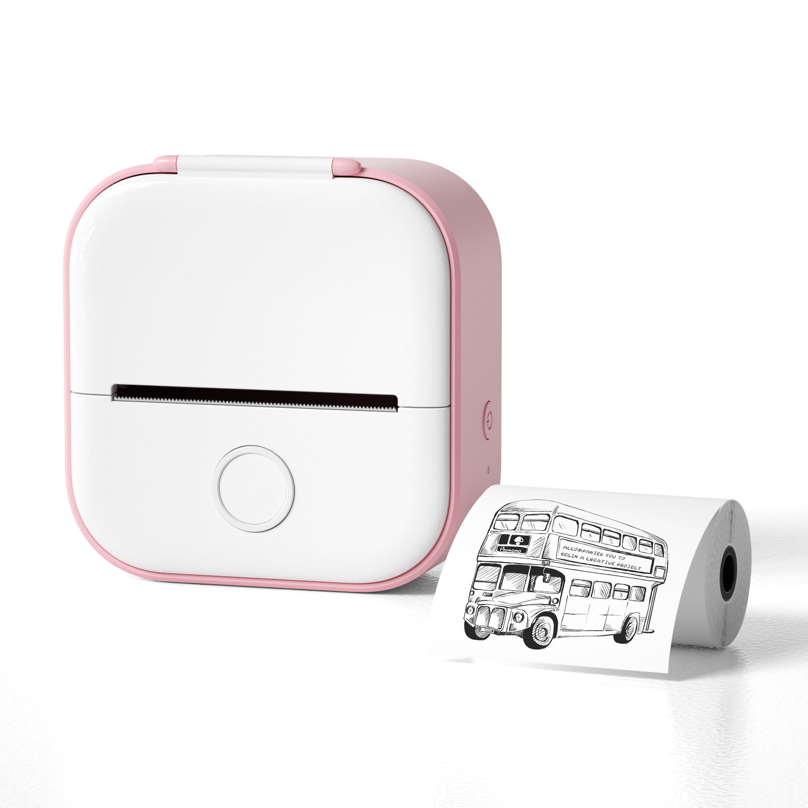 Portable Thermal Label Printer Bluetooth