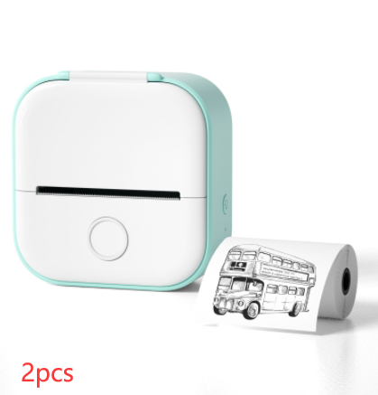 Portable Thermal Label Printer Bluetooth