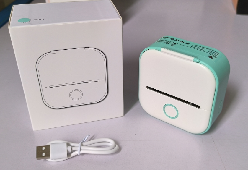 Portable Thermal Label Printer Bluetooth