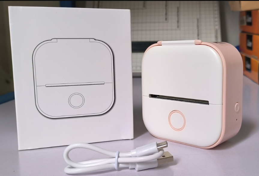 Portable Thermal Label Printer Bluetooth
