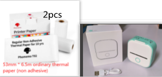 Portable Thermal Label Printer Bluetooth