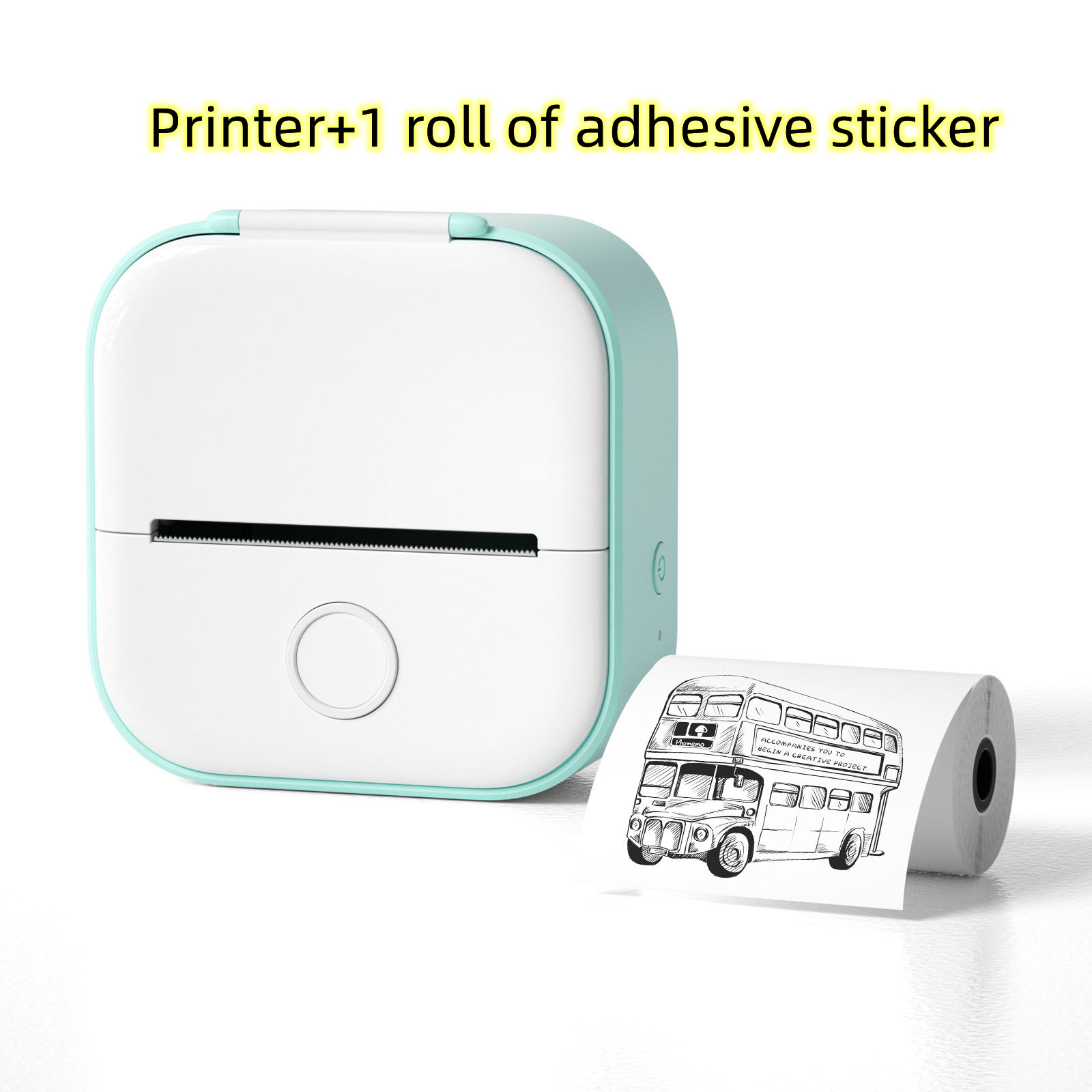 Portable Thermal Label Printer Bluetooth