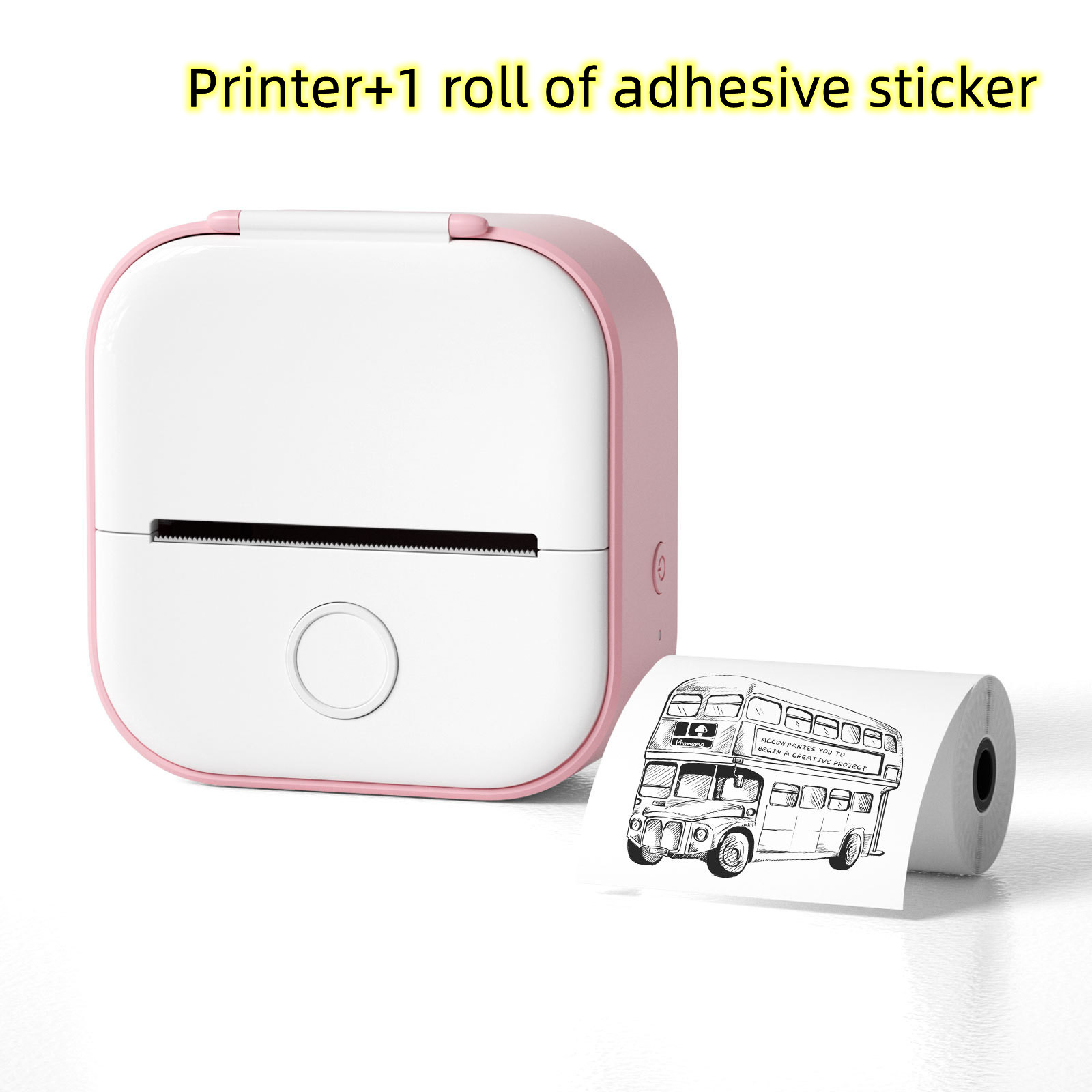 Portable Thermal Label Printer Bluetooth
