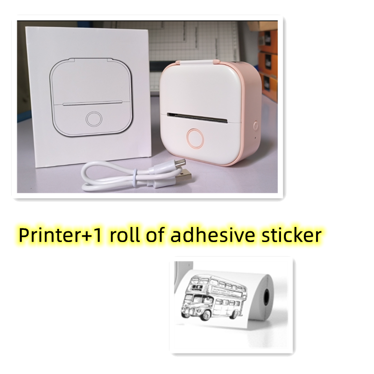 Portable Thermal Label Printer Bluetooth