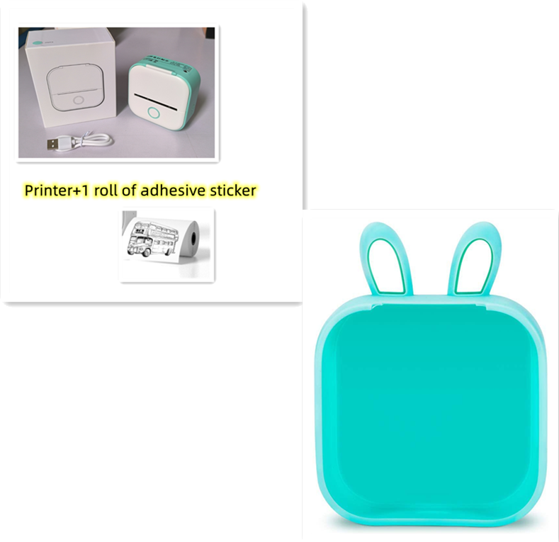 Portable Thermal Label Printer Bluetooth
