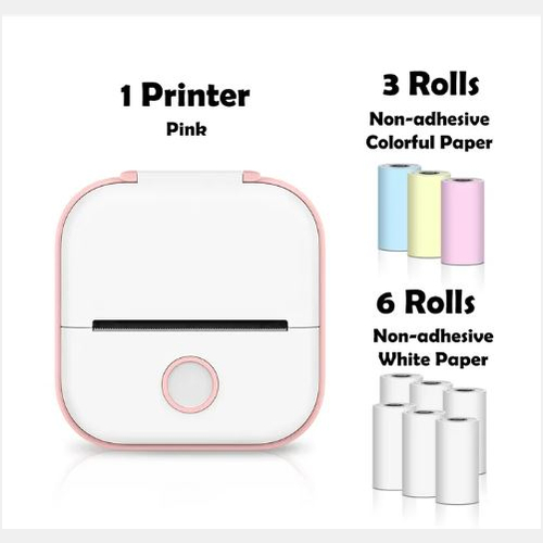 Portable Thermal Label Printer Bluetooth