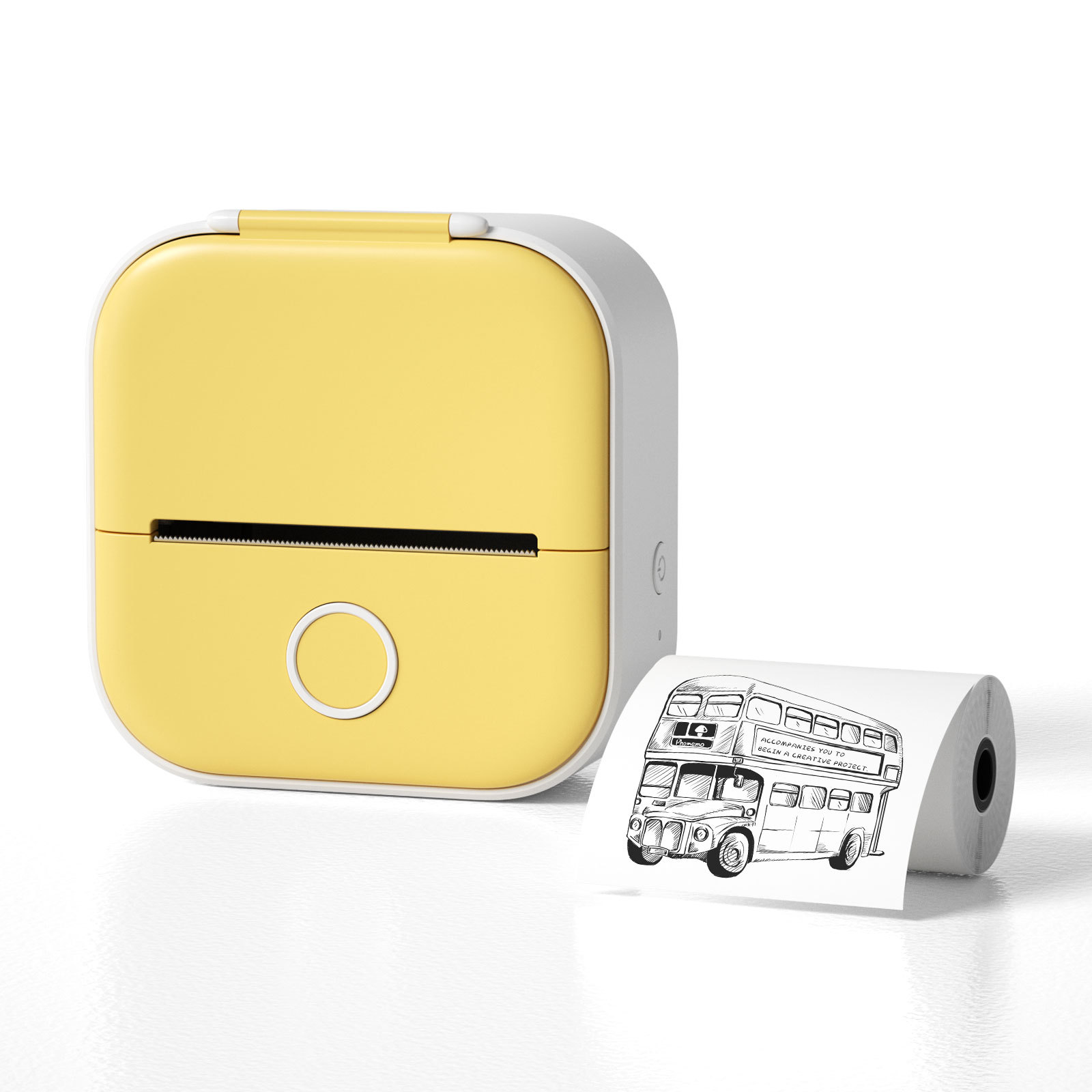 Portable Thermal Label Printer Bluetooth