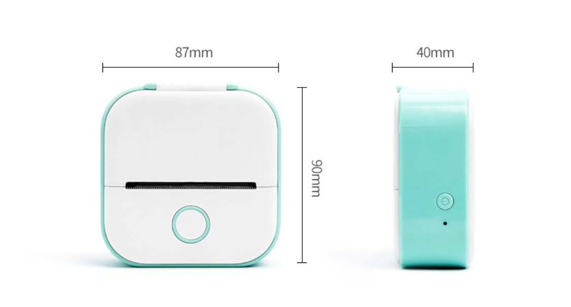 Portable Thermal Label Printer Bluetooth