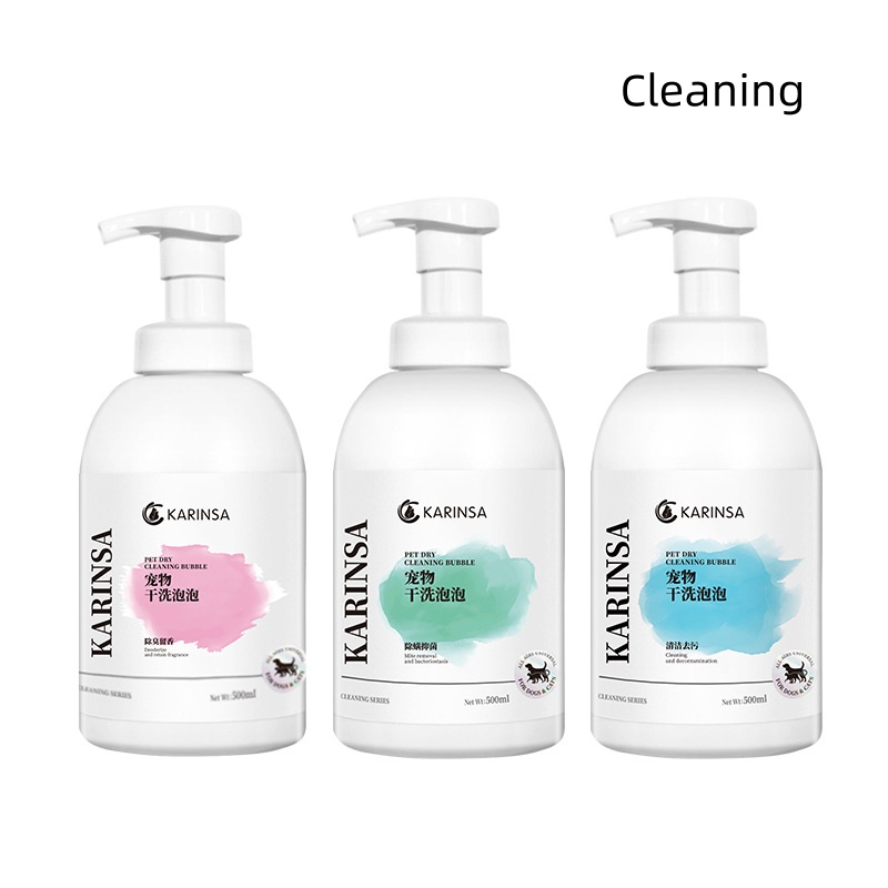 Pet No-Rinse Foam Shampoo