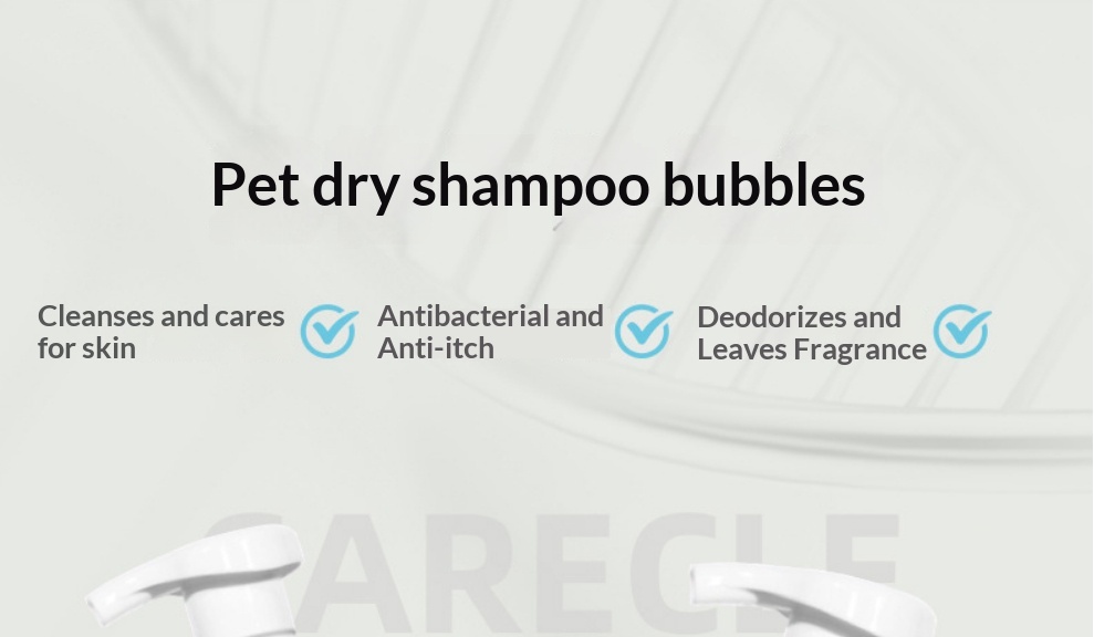 Pet No-Rinse Foam Shampoo