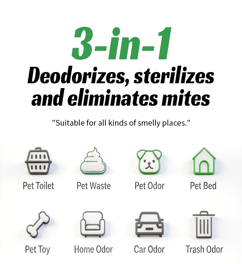 Deodorizing Antibacterial Odor Decomposing Pet Deodorizer