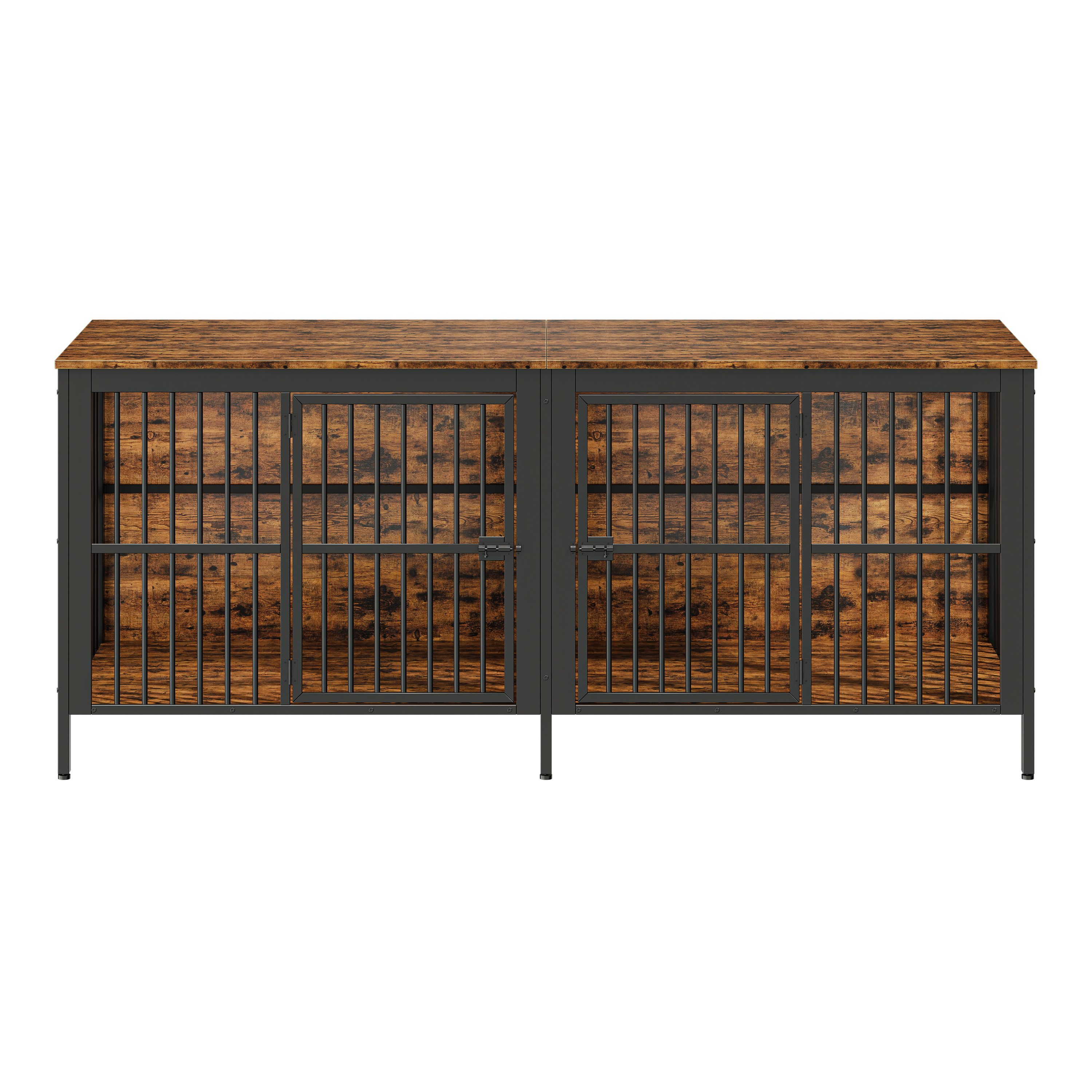 Dog Crate End Table Heavy Duty Rustic