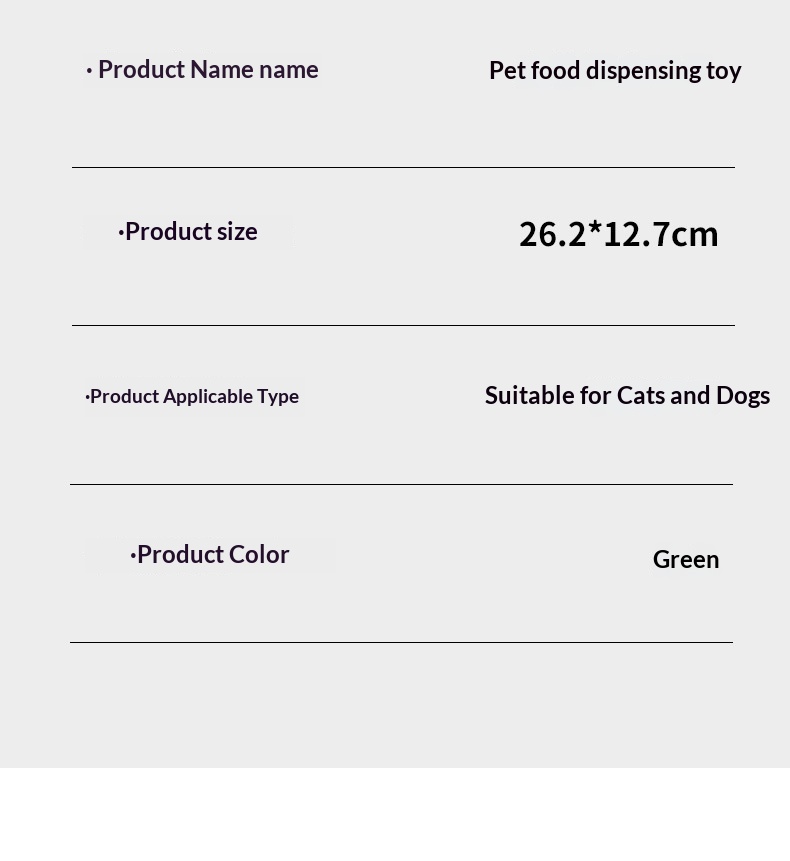 Pet Food Dispenser
