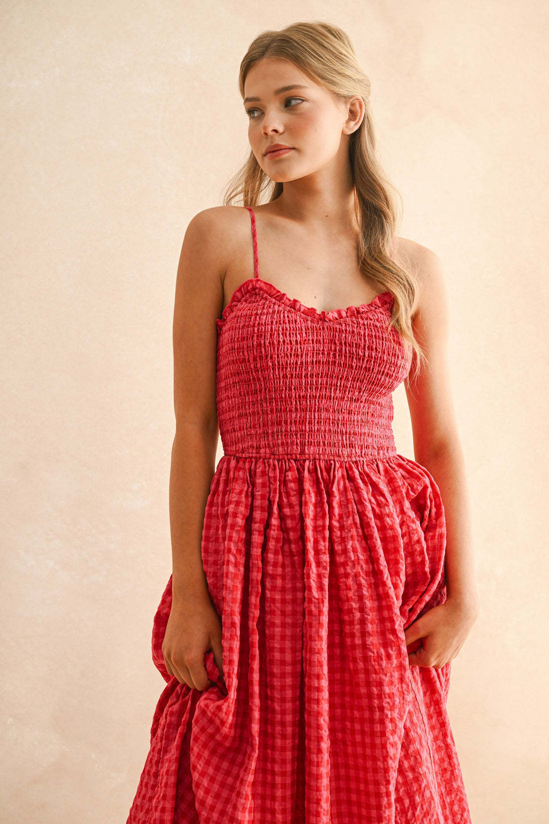 A-line Slimming Dress For Women With A Fitted Waist
