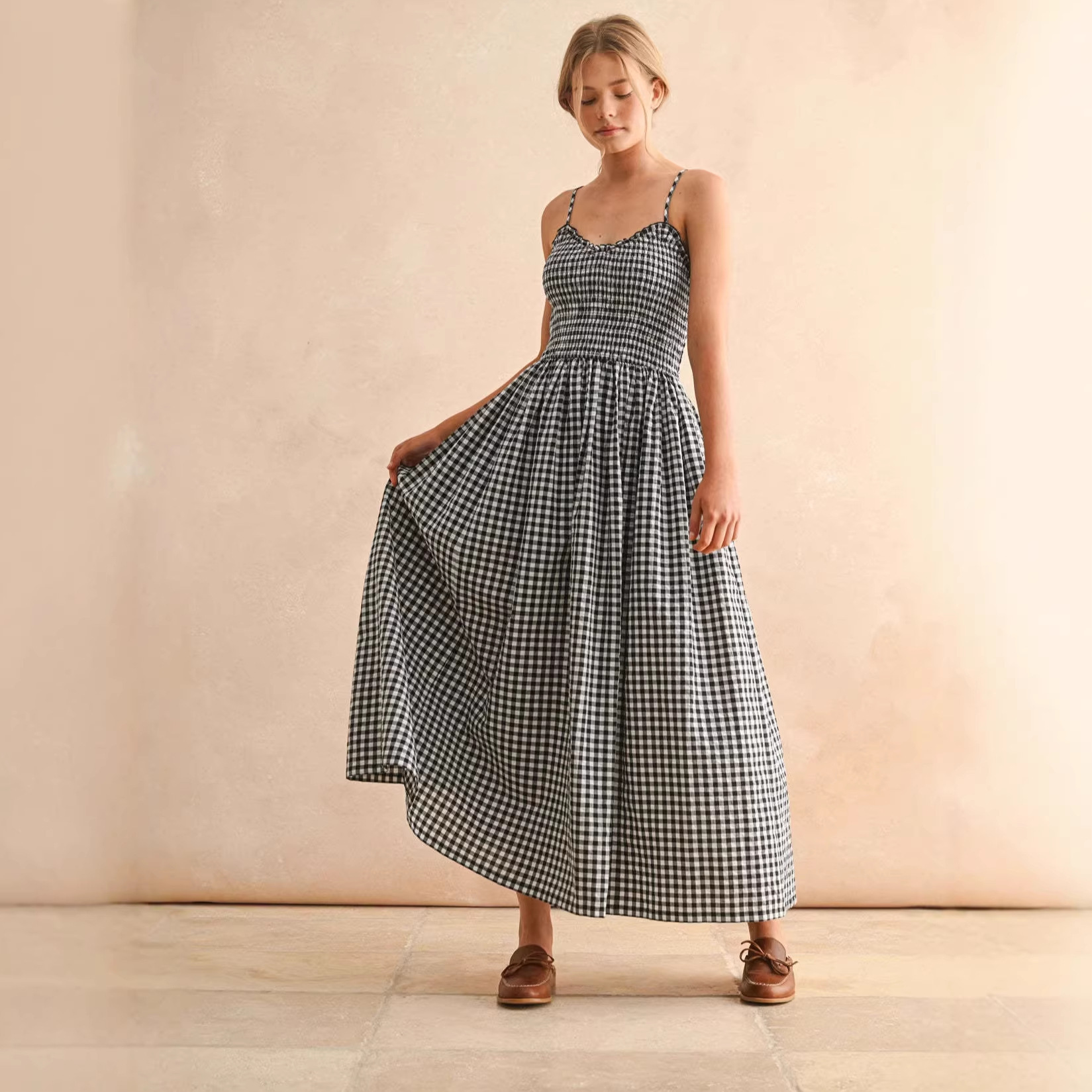 A-line Slimming Dress For Women With A Fitted Waist