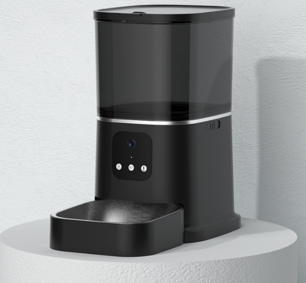Pet Automatic Feeder Large Capacity Smart Voice Recorder APP Control Timer Feeding Cat Dog Food Dispenser With WiFi Pet Bo