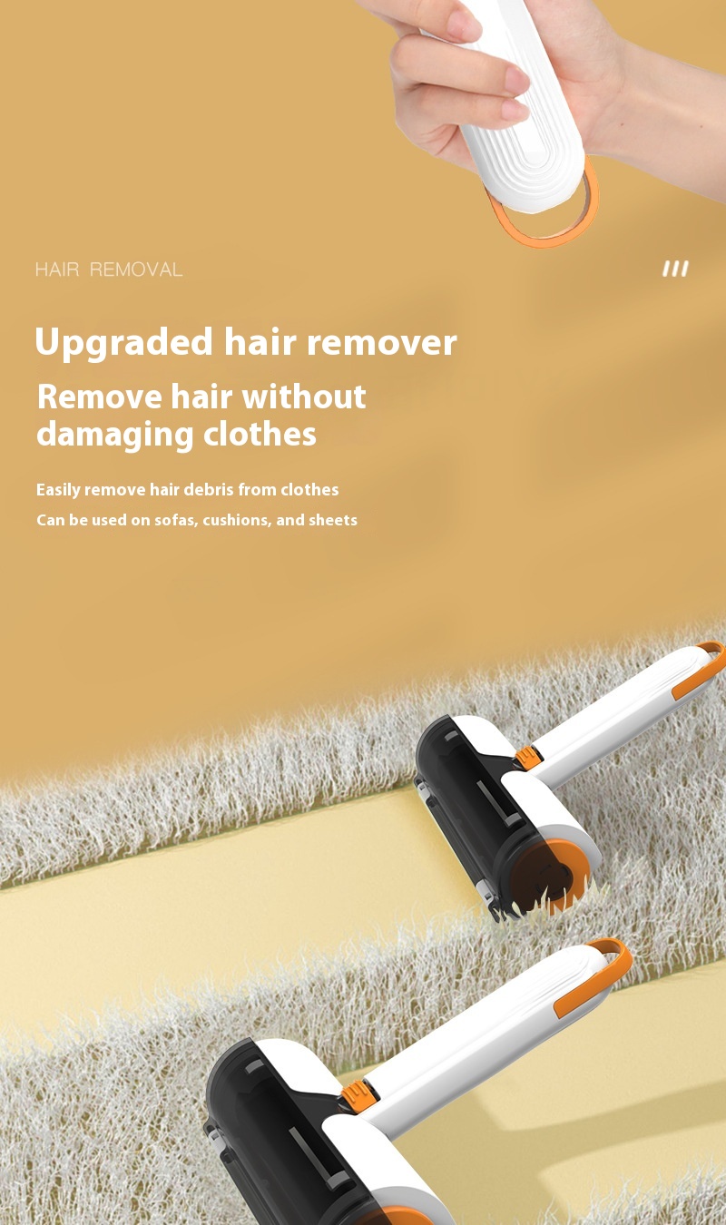 2 In 1 Pet Hair Removal Roller Multifunctional Portable Washable Hair Removal Brush Pet Supplies