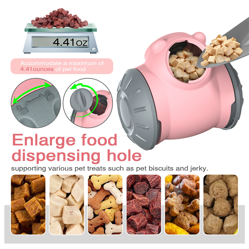 Dog Tumbler Toys Increases Pet IQ Interactive Slow Feeder For Small Medium Dogs Cat Training Balance Car Feeder Pet Toy Pet Products