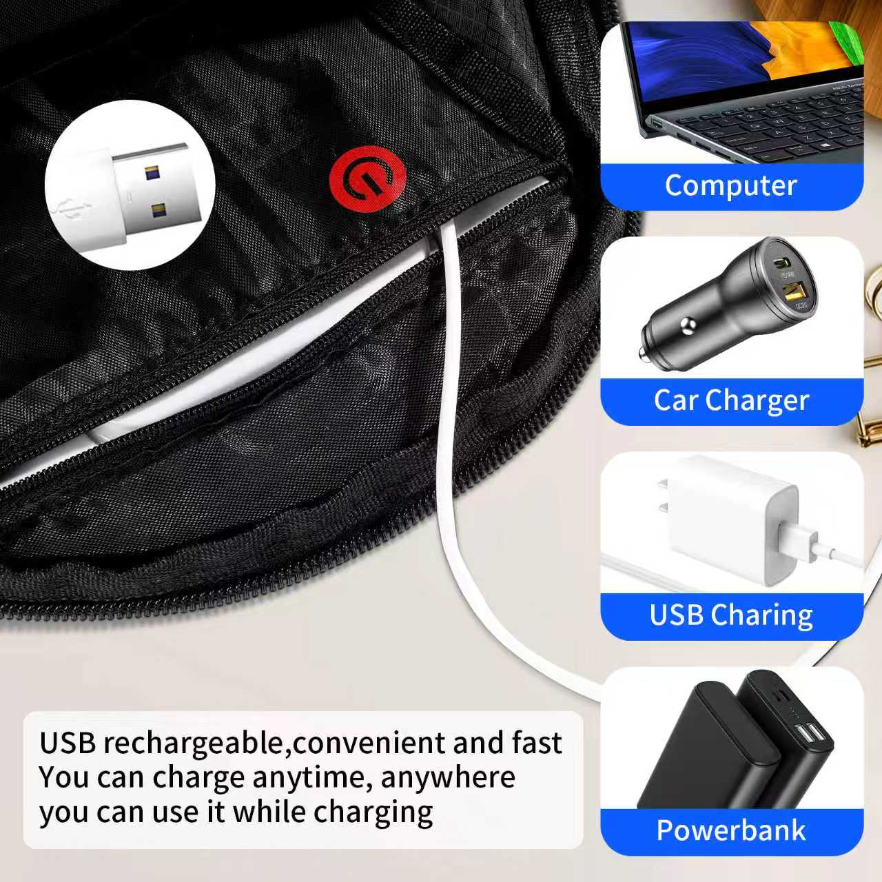 LED Illuminated Backpack