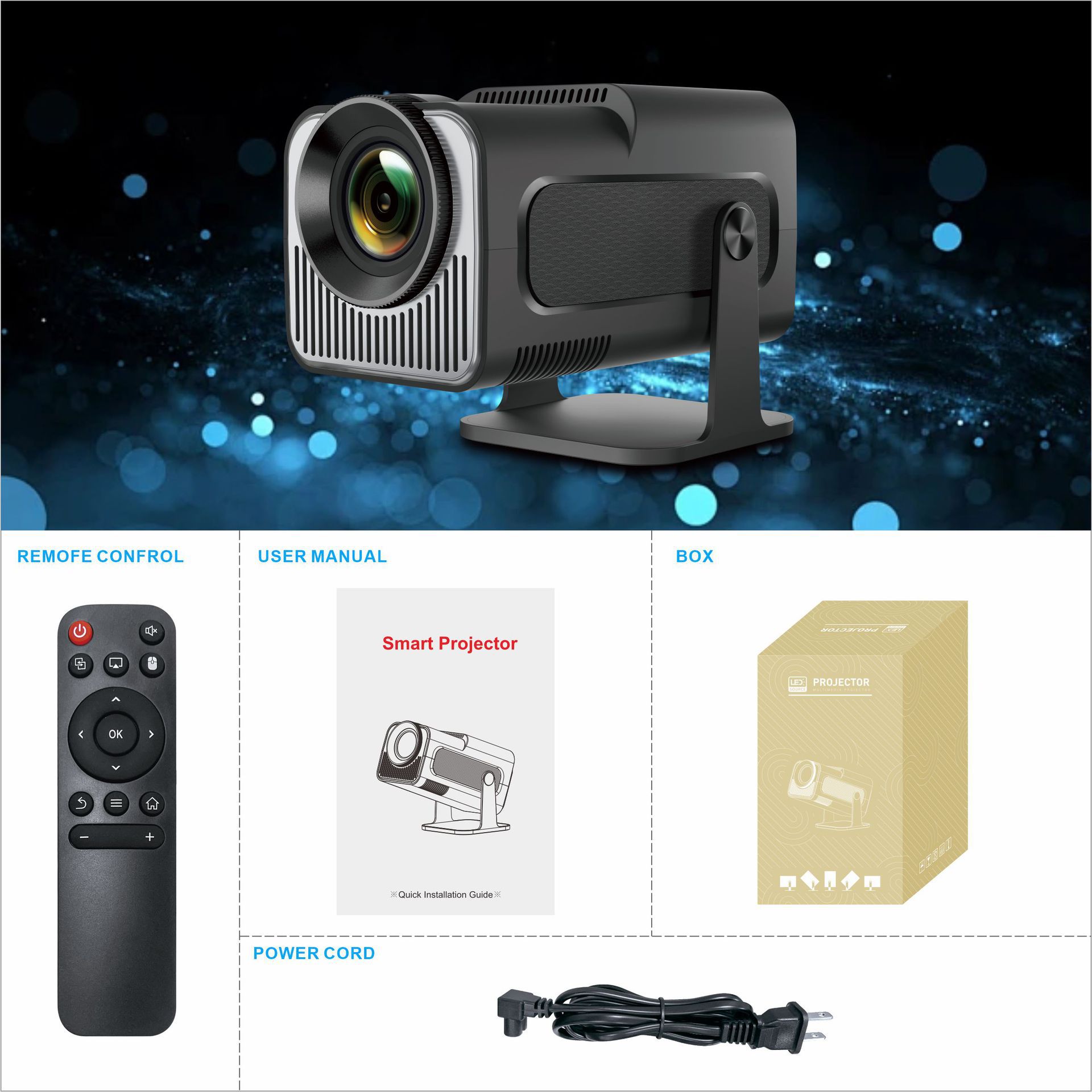 HY320 Mini Projector 720P