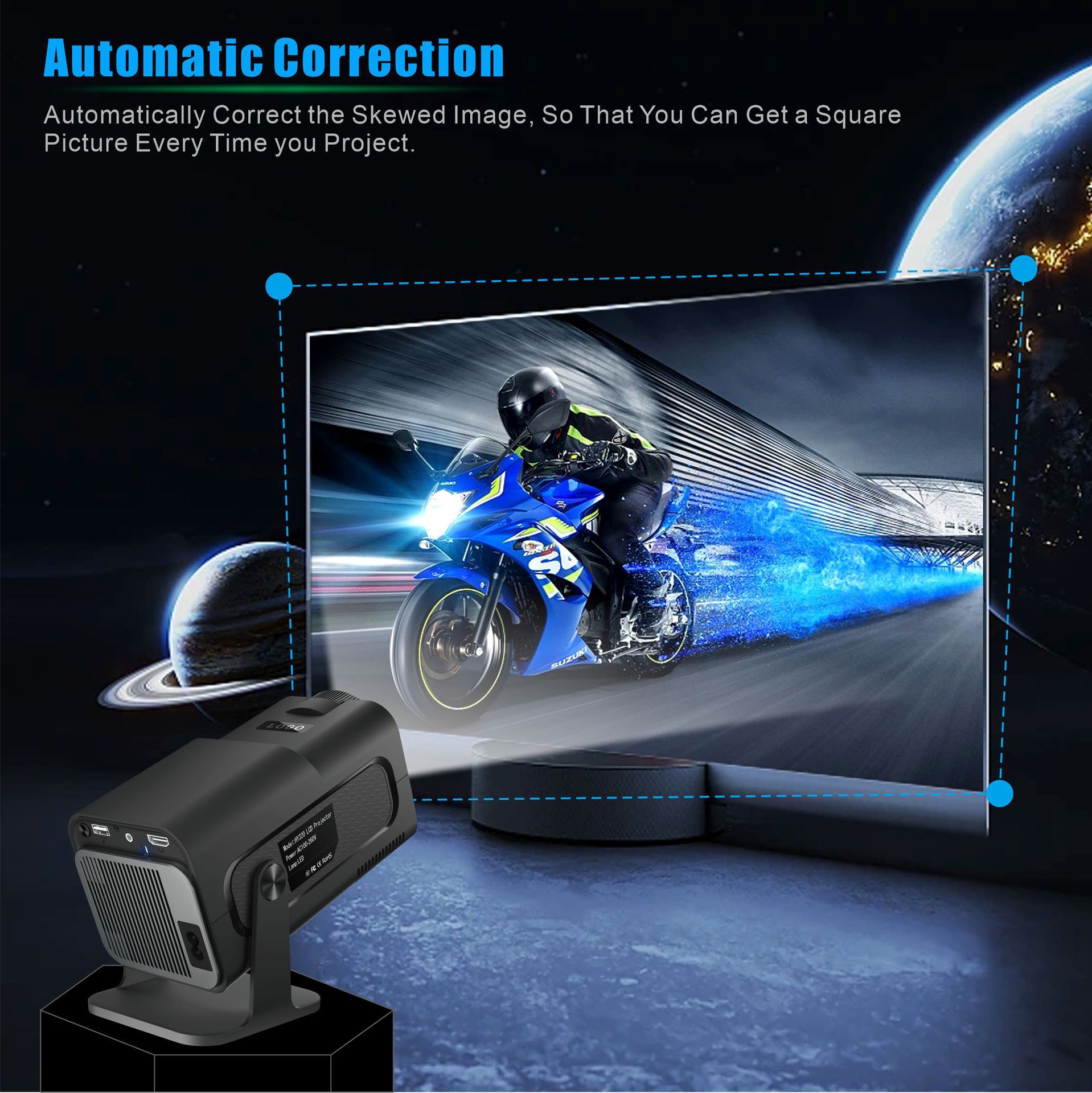 HY320 Mini Projector 720P