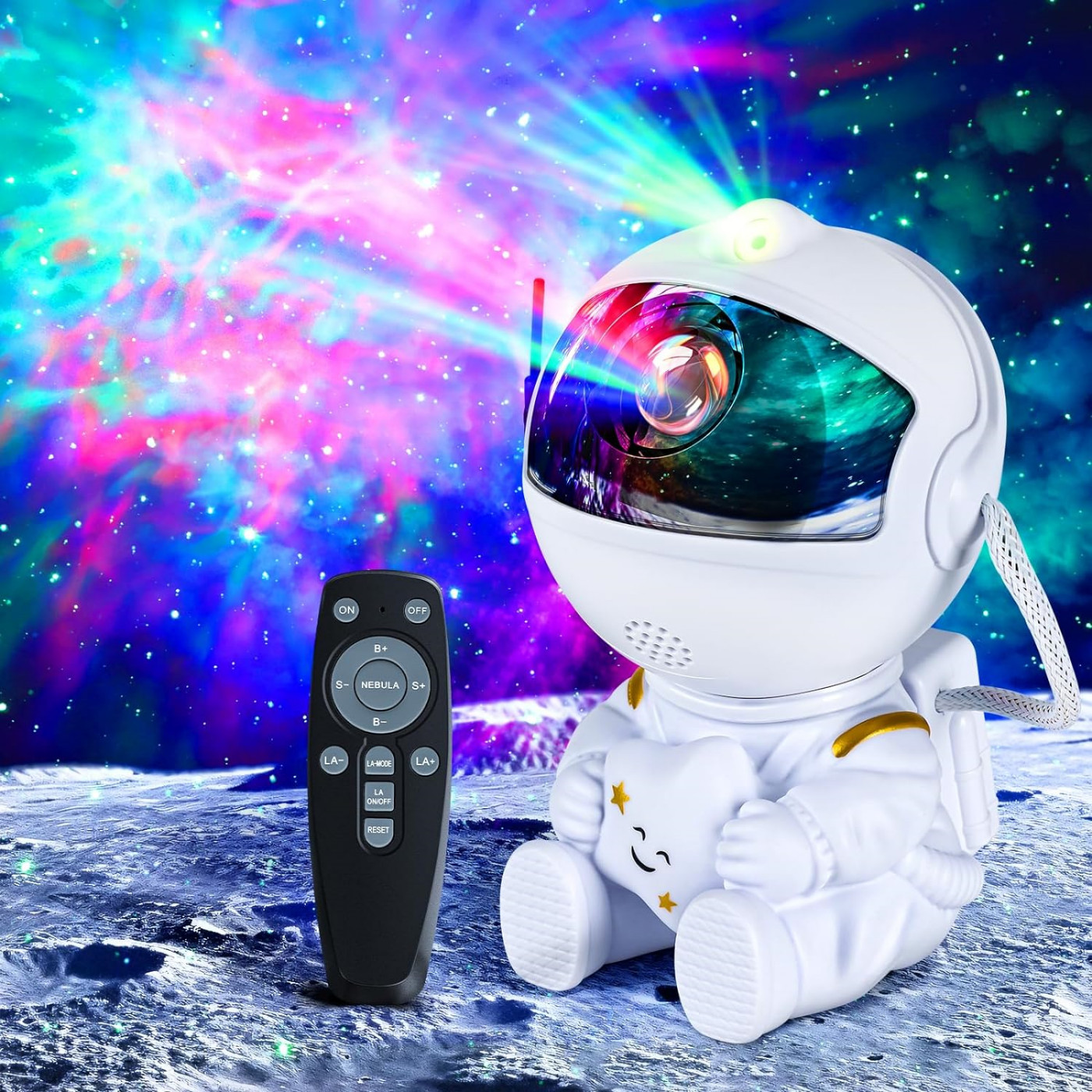 Astronaut Galaxy Projector Star Night