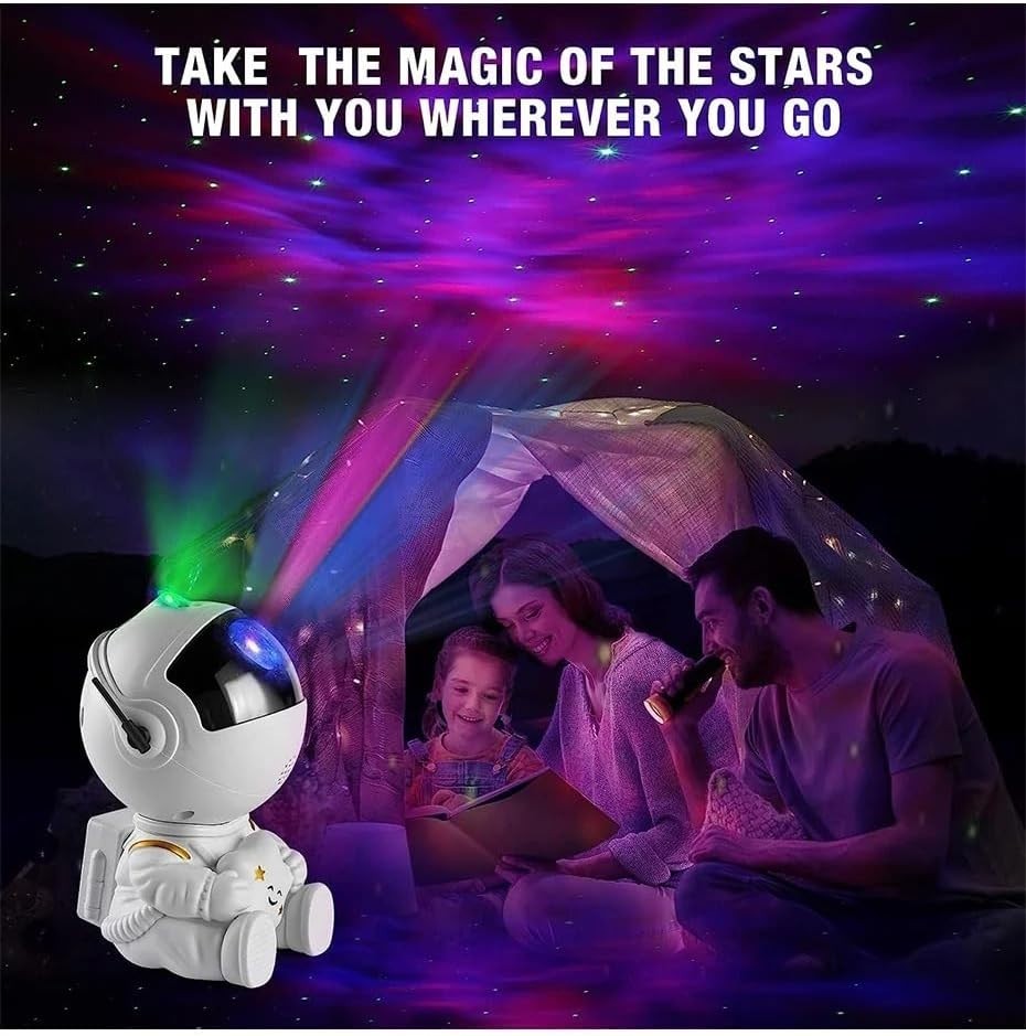 Astronaut Galaxy Projector Star Night