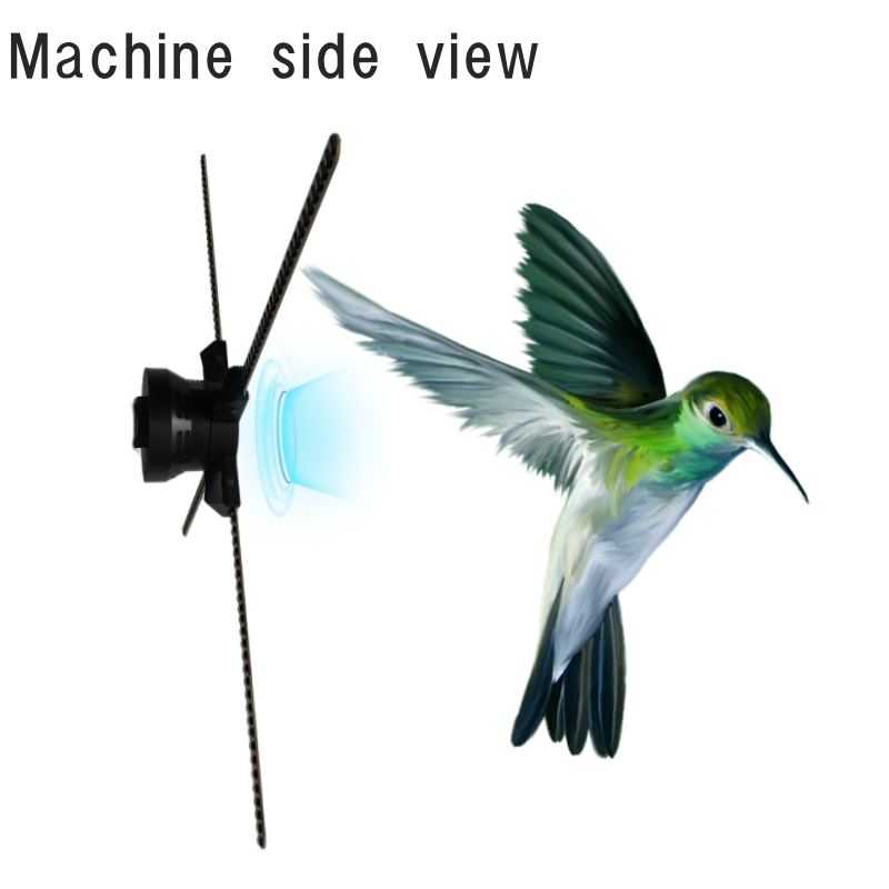 3D Hologram Fan Projector