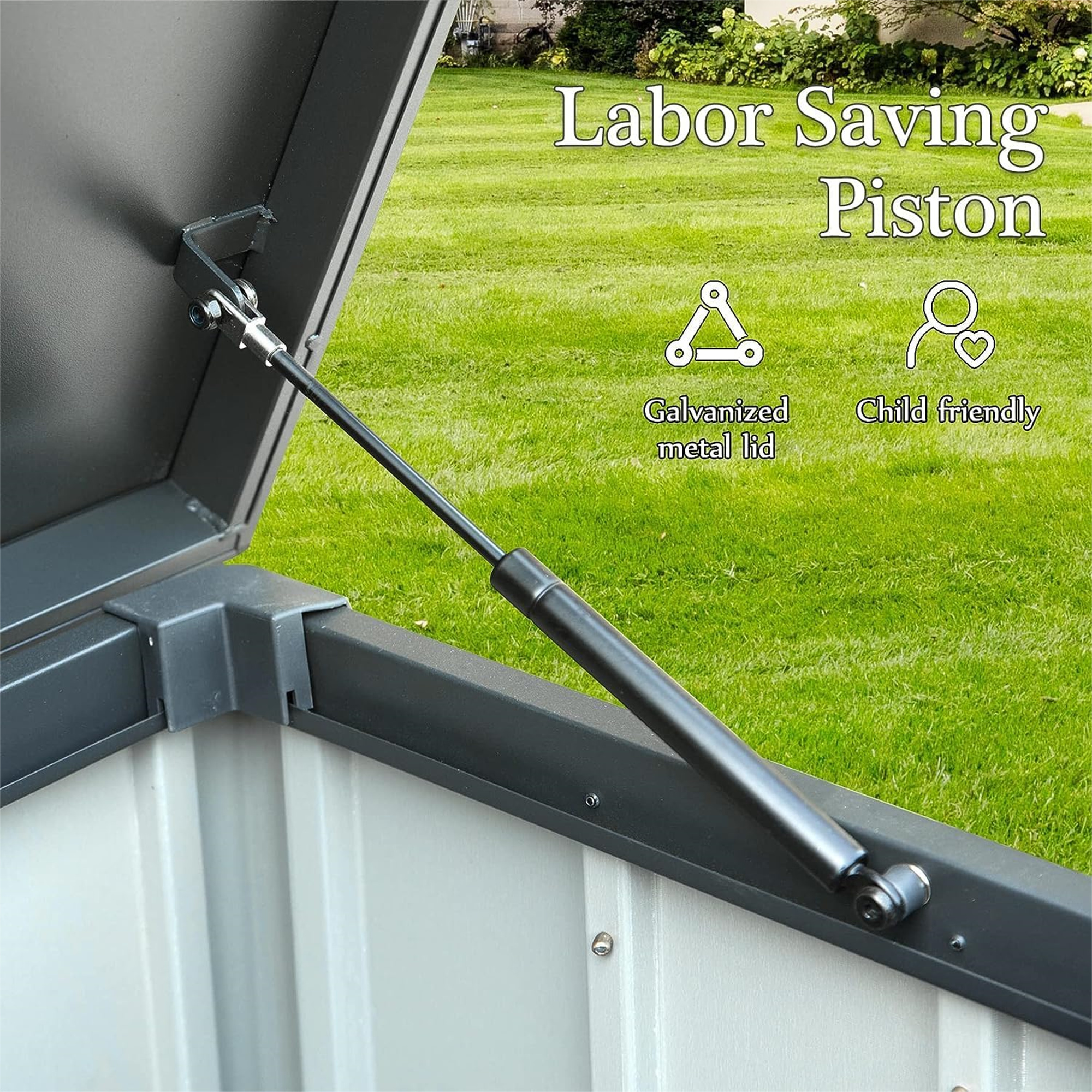 160 Gallon Outdoor Storage Deck Box