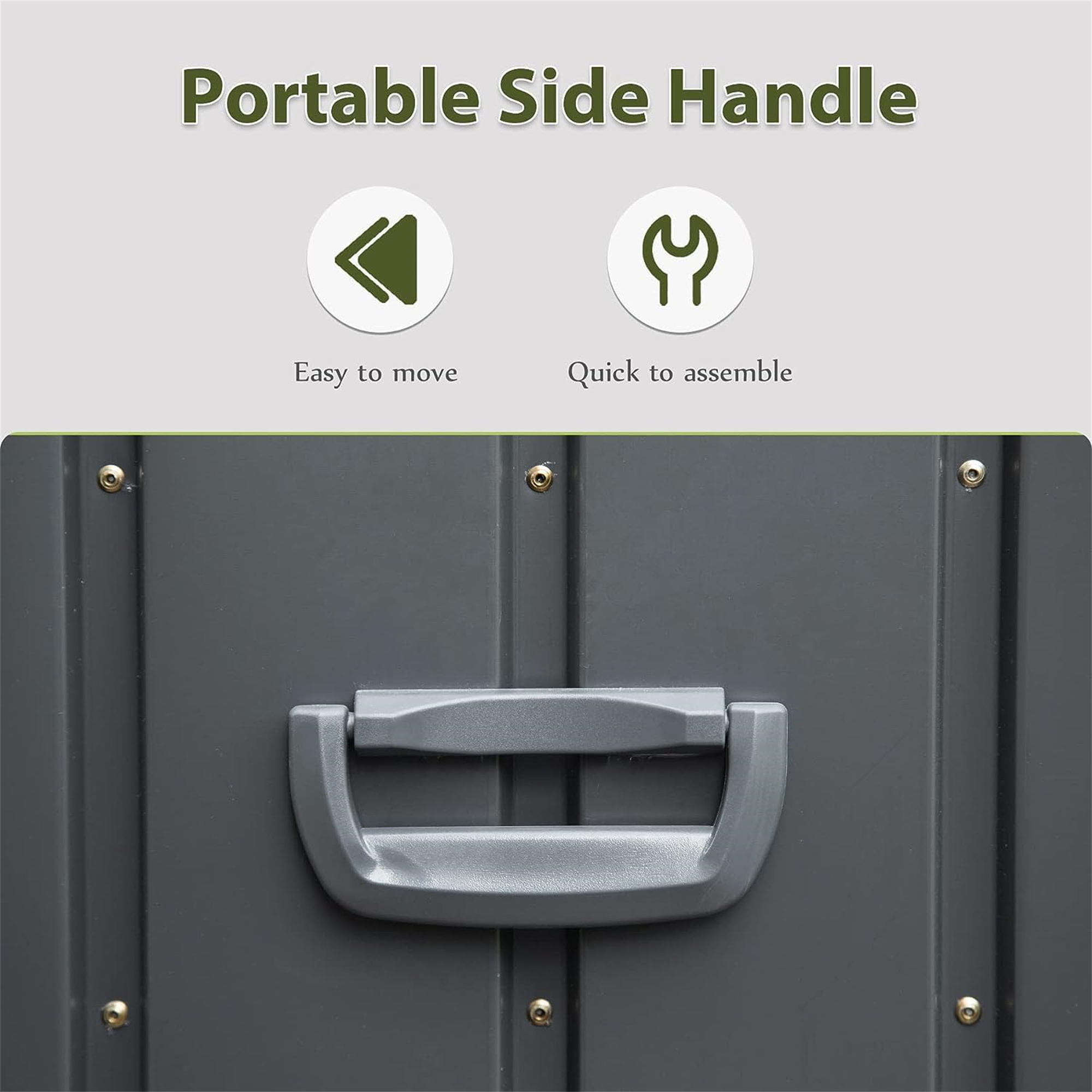 160 Gallon Outdoor Storage Deck Box