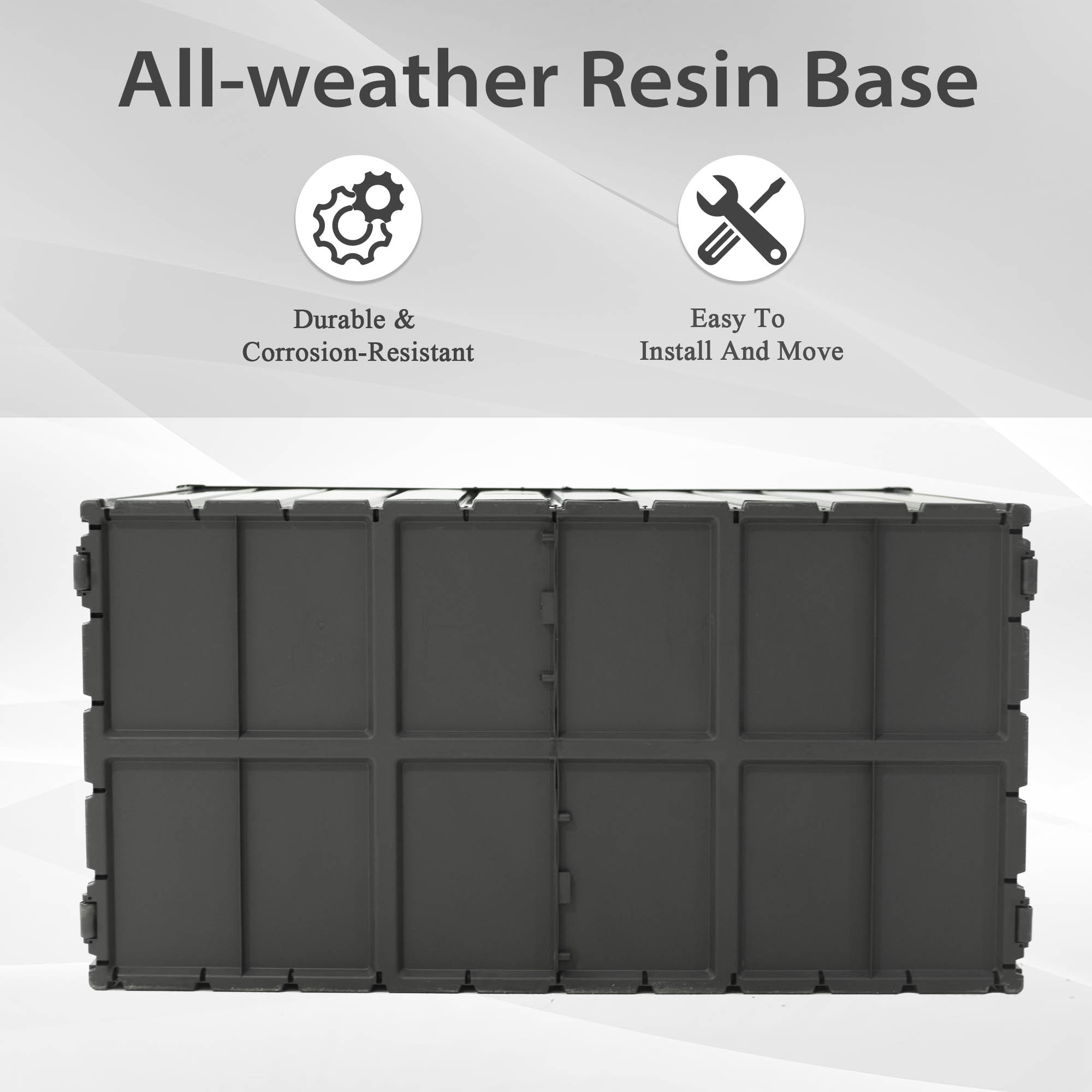 160 Gallon Outdoor Storage Deck Box
