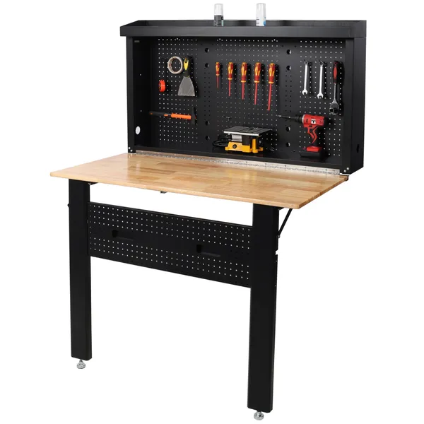 Wall Mounted Workbench