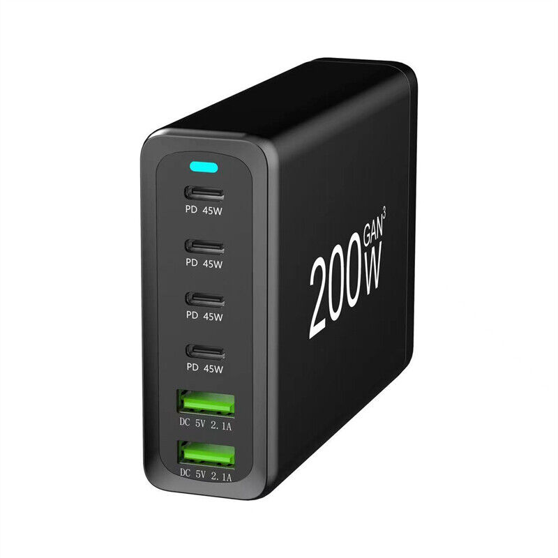 200W GaN USB-C Charger