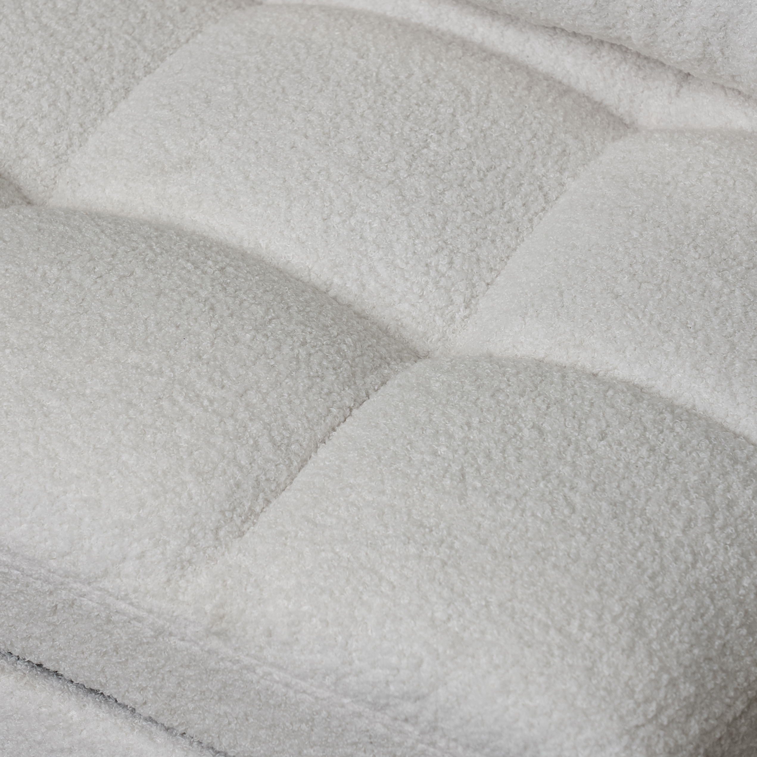 Sofa Bed Single Soft Teddy Fabric