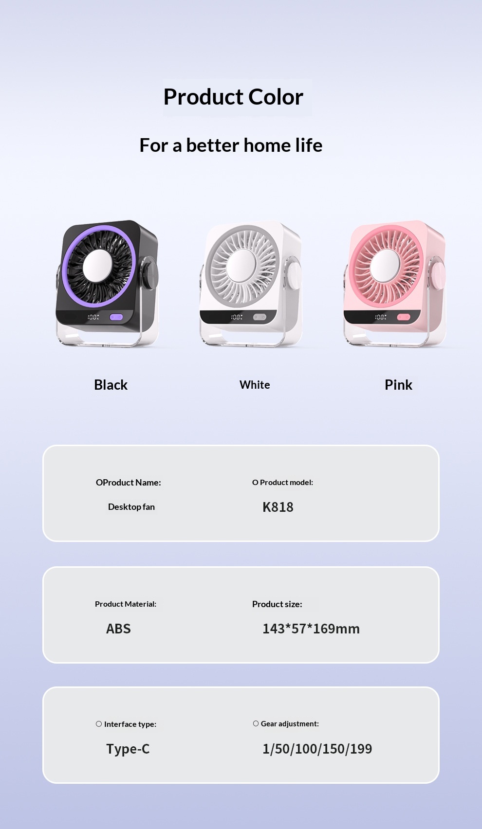 USB Mini Fan
