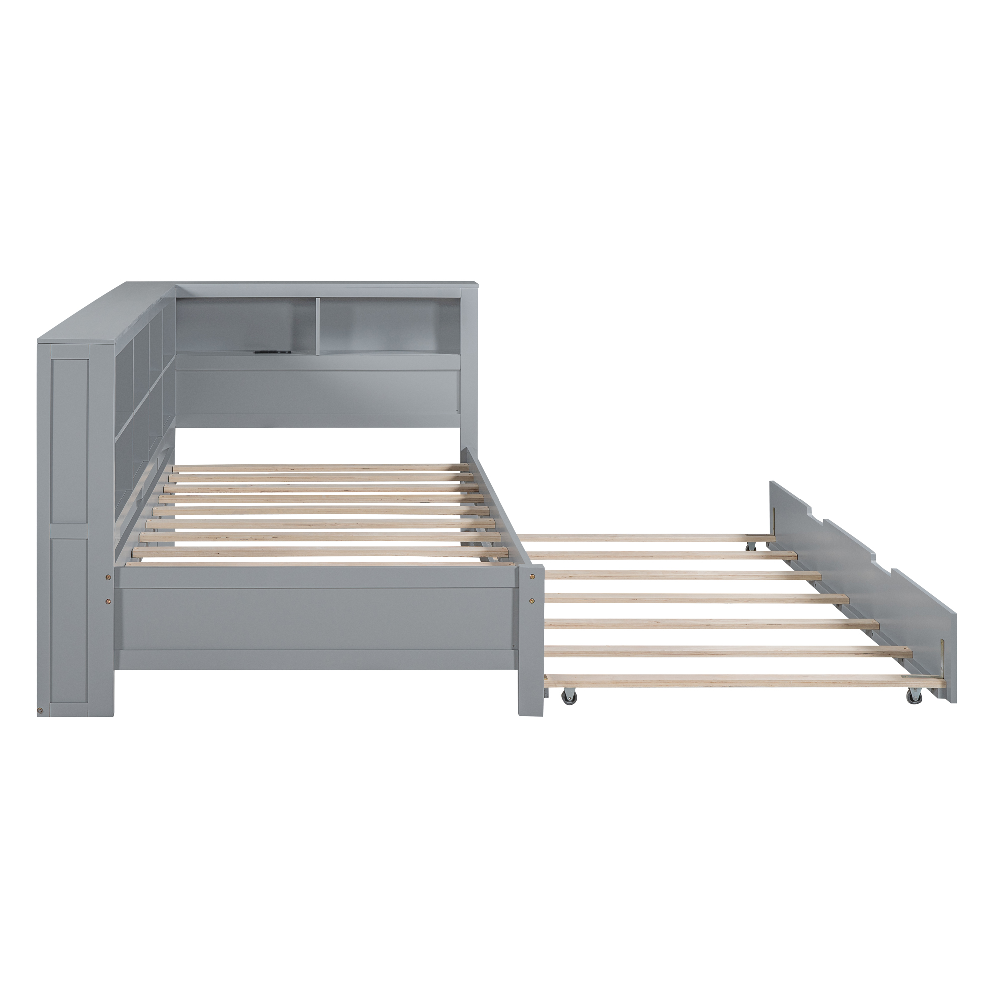 Wooden Twin DayBed Storage