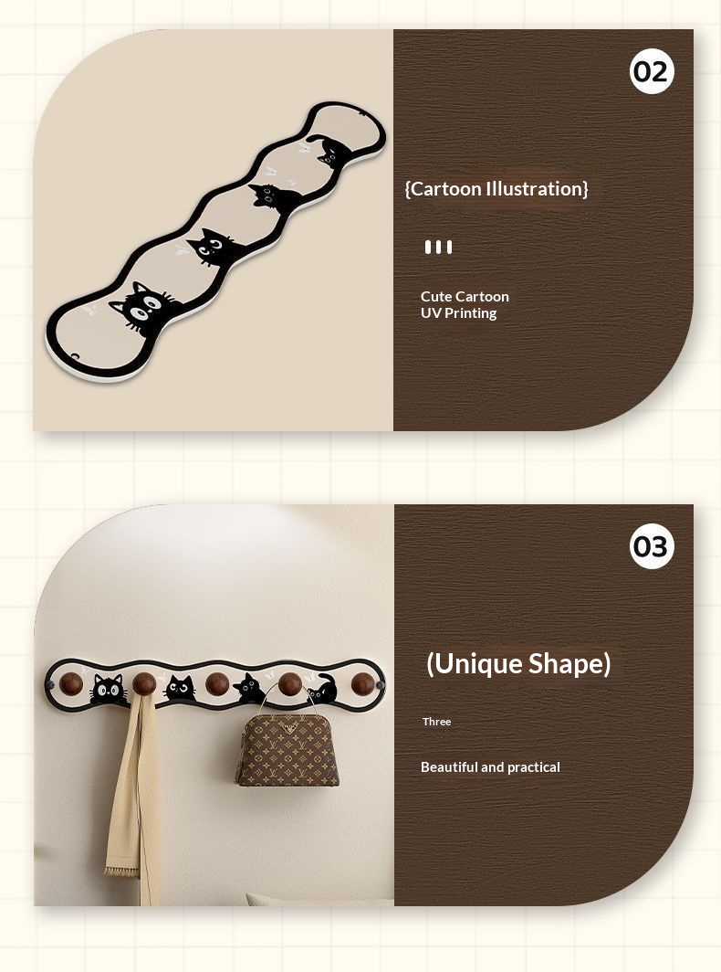Wall-mounted Coat Rack