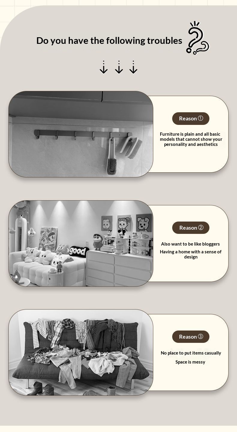 Wall-mounted Coat Rack