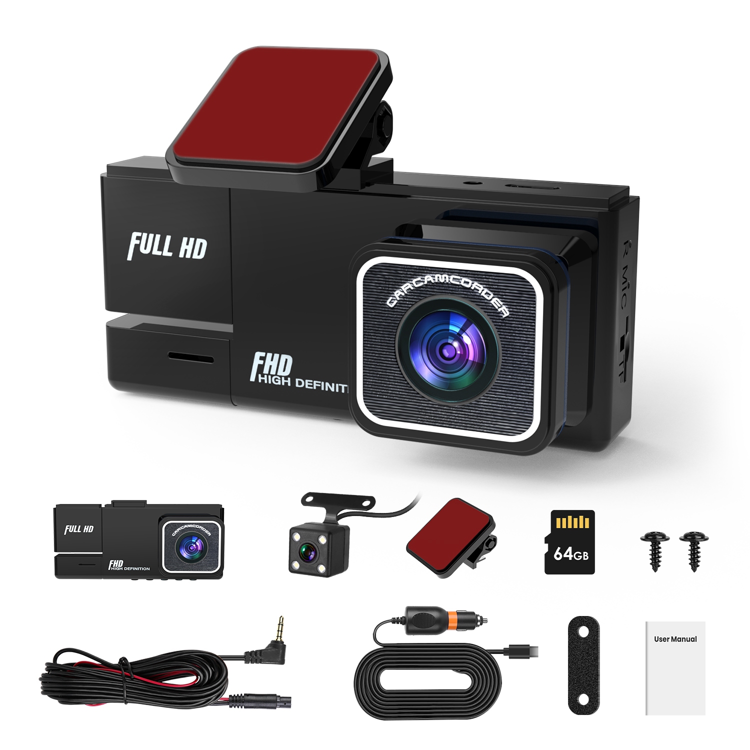 WiFi Car Dash Cam FHD 1080P