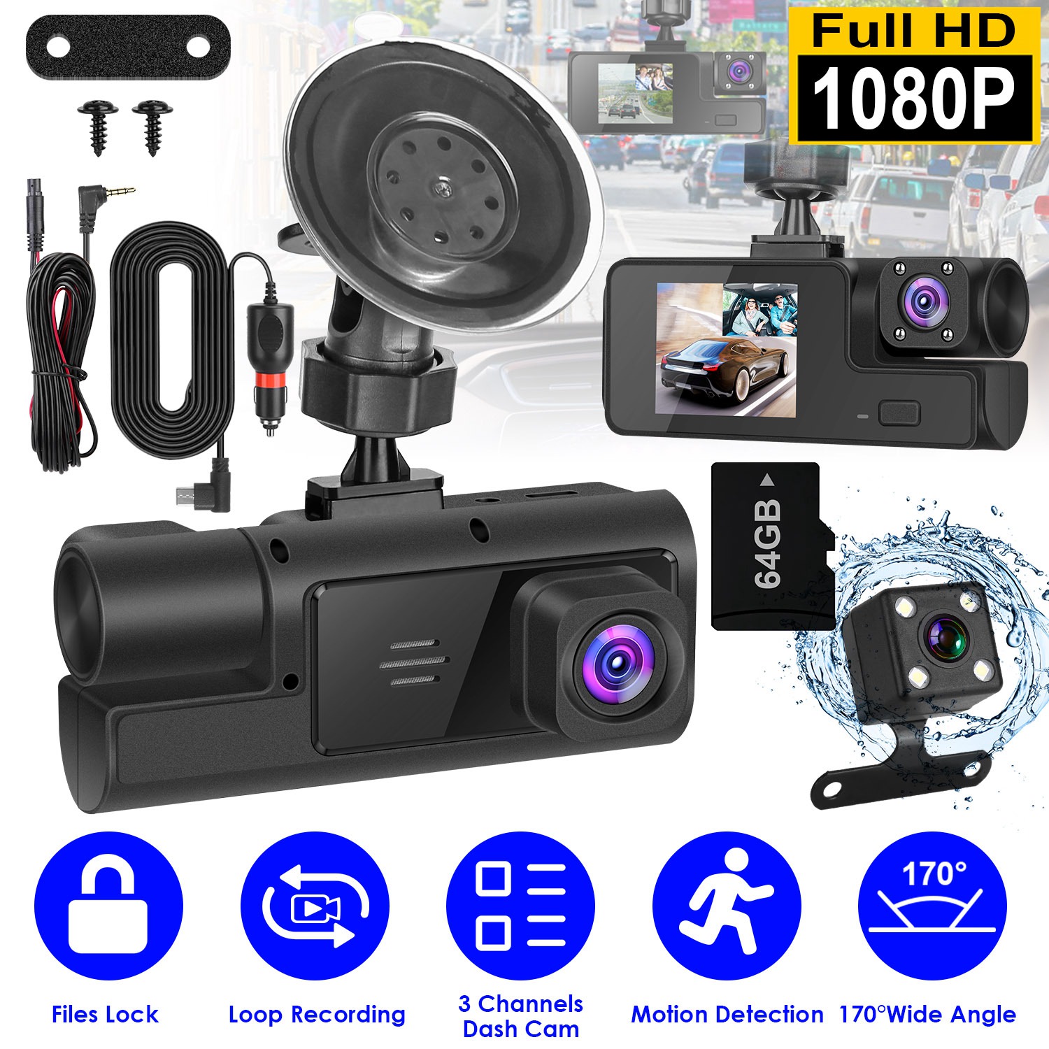 WiFi Car Dash Cam