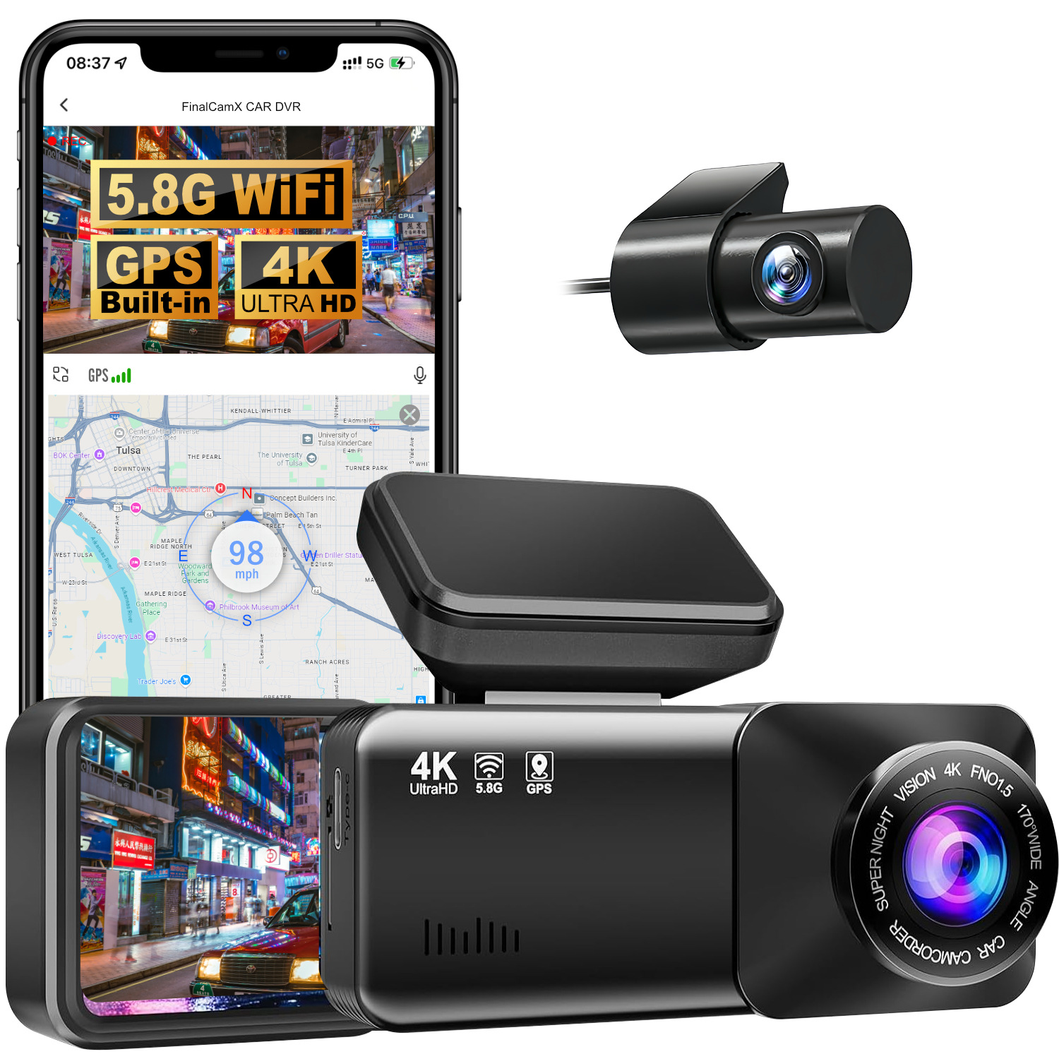 HD 4K Dash Cam