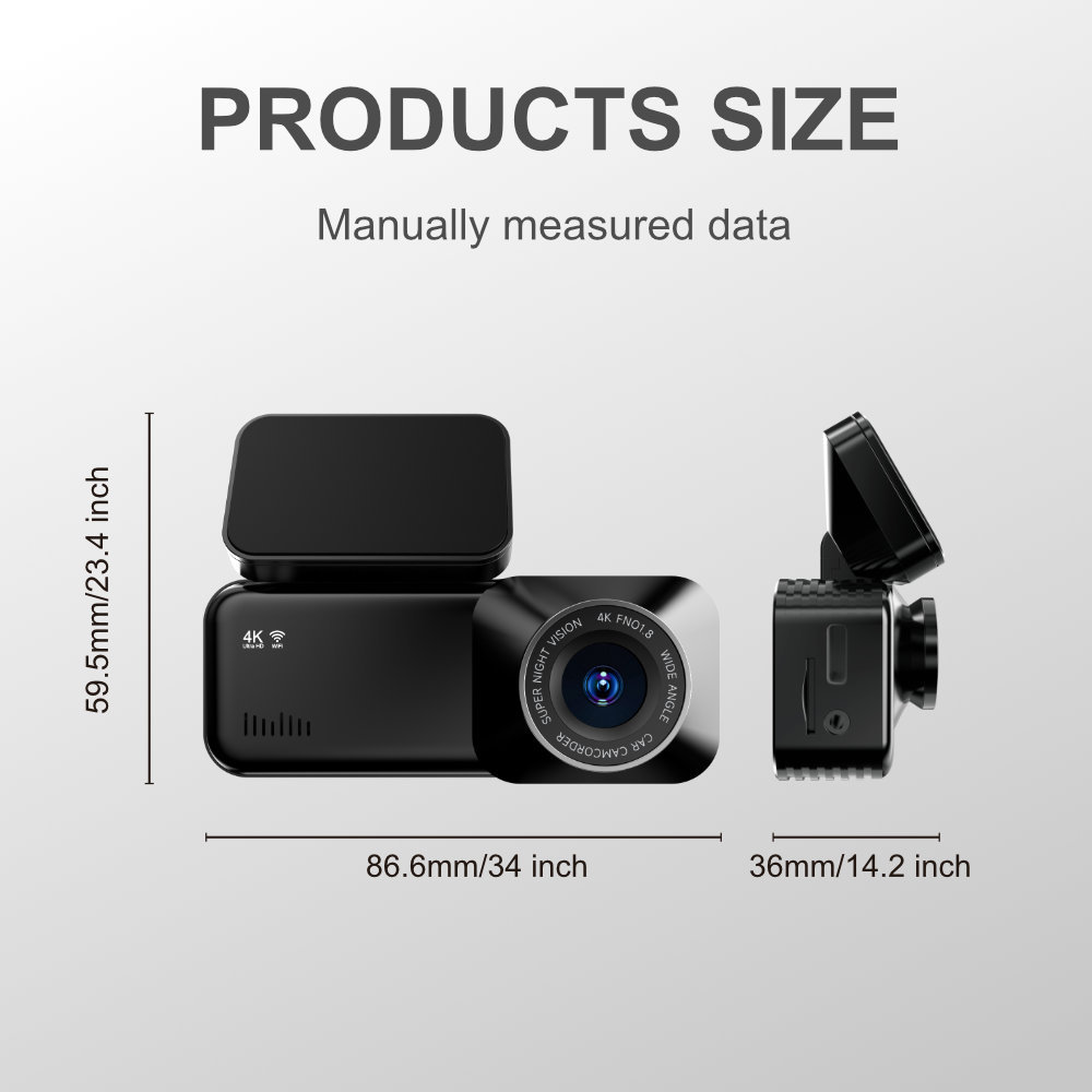 HD 4K Dash Cam