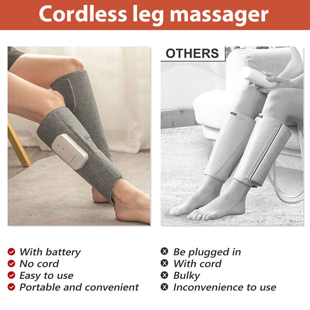 Leg Massager Heated Compression