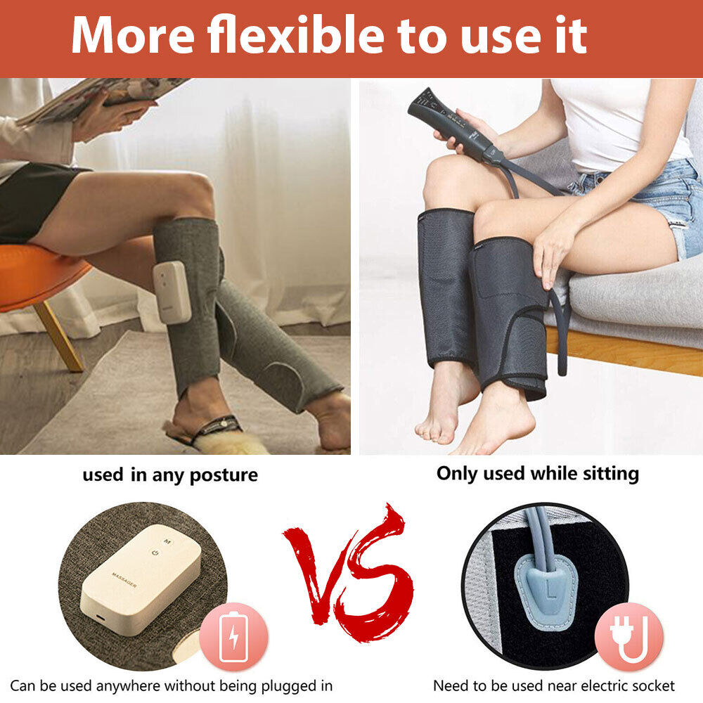 Leg Massager Heated Compression